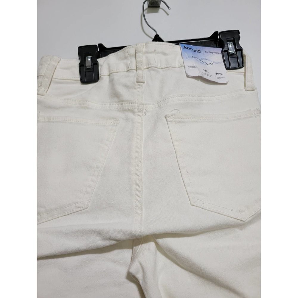Abound Jeans White New - Picture 4 of 4
